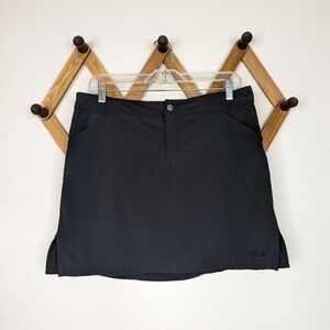 The North Face TNF Apex Casey Black Athletic Skort - Size 10